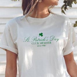 Camiseta Miembro del club St. Patrick's Day