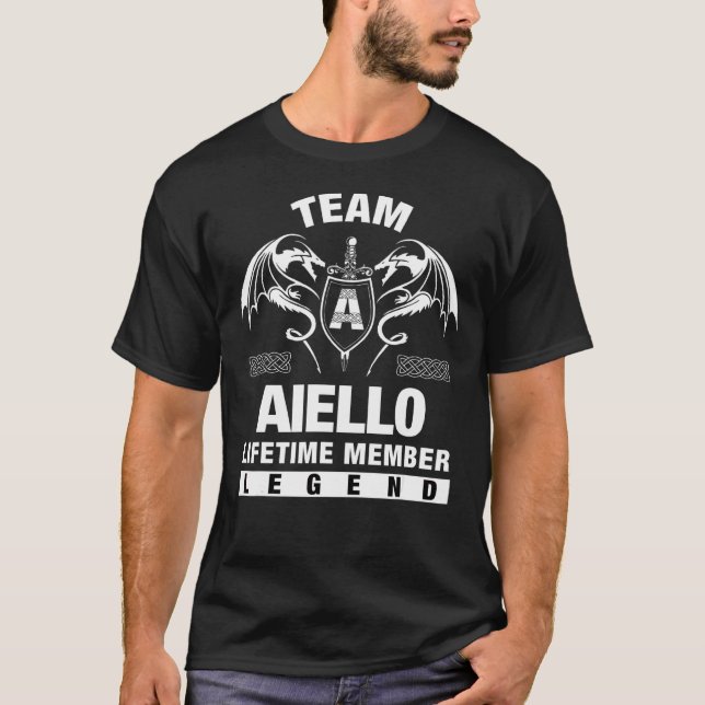 Camiseta Miembro del equipo Aiello Lifetime (Anverso)