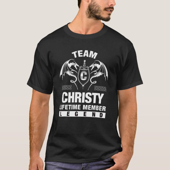 Camiseta Miembro del equipo Christy Lifetime (Anverso)