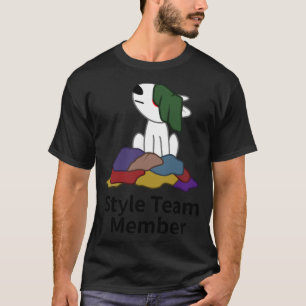 Camiseta Miembro del equipo de estilo