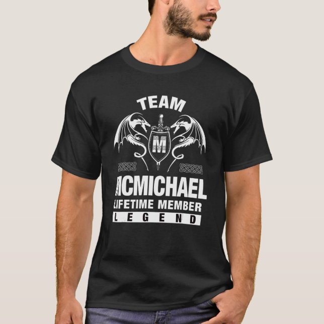 Camiseta Miembro del equipo de Mcmichael Lifetime (Anverso)