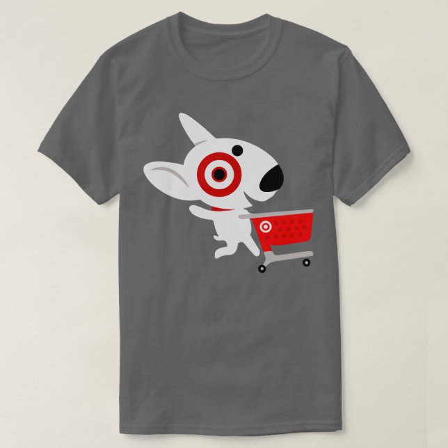 Camiseta Miembro del equipo de perro de Bullseye 2 (Diseño del anverso)