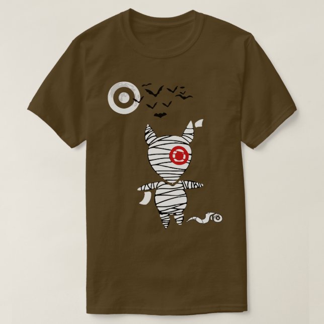 Camiseta Miembro del equipo de perro de Bullseye Cute TShir (Diseño del anverso)