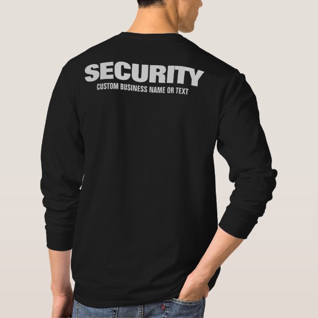 Camiseta Miembro del equipo de personal de la tripulación d (Reverso)