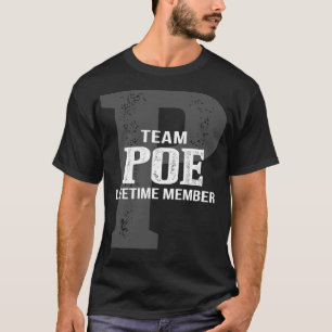 Camiseta Miembro del equipo de tiempo de vida de POE