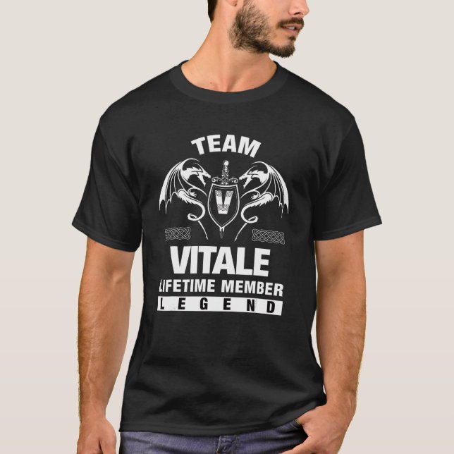 Camiseta Miembro del equipo de Vitale Lifetime (Anverso)