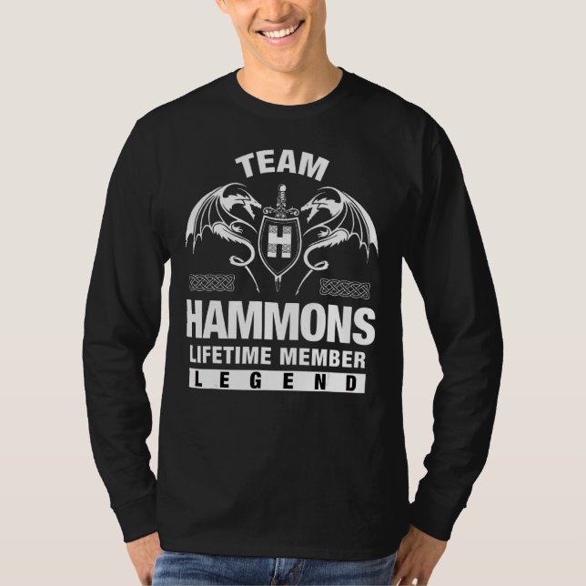 Camiseta Miembro del equipo Hammons Lifetime (Anverso)