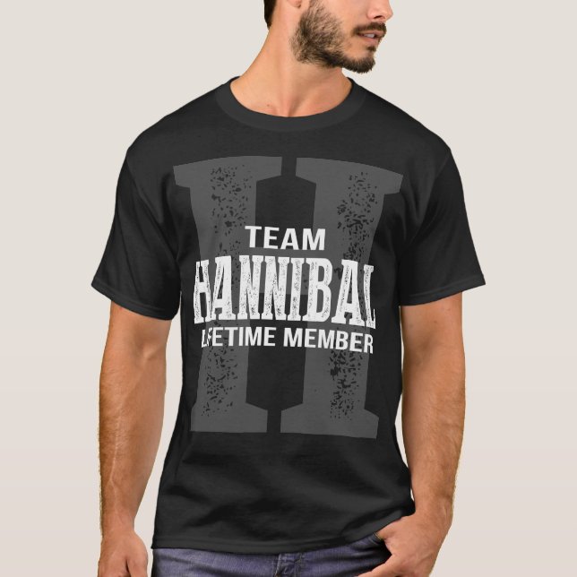 Camiseta Miembro del equipo HANNIBAL de por vida (Anverso)