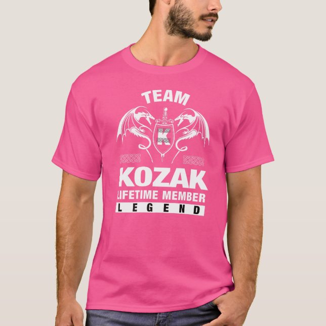 Camiseta Miembro del equipo Kozak Lifetime (Anverso)