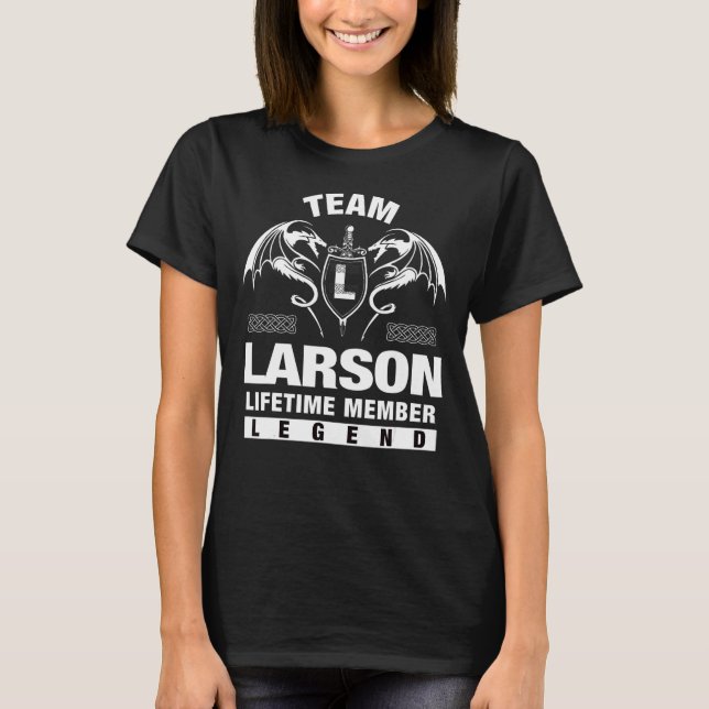 Camiseta Miembro del equipo Larson Lifetime (Anverso)