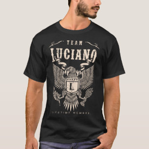 Camiseta Miembro del equipo LUCIANO de por vida.