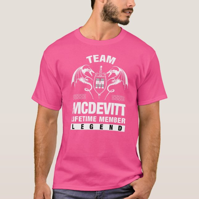 Camiseta Miembro del equipo Mcdevitt Lifetime (Anverso)
