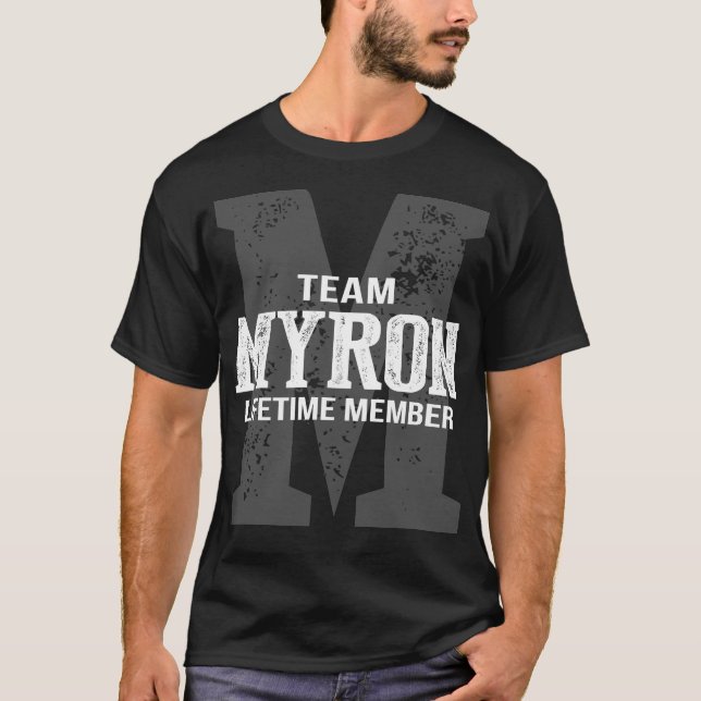 Camiseta Miembro del equipo MYRON Lifetime (Anverso)