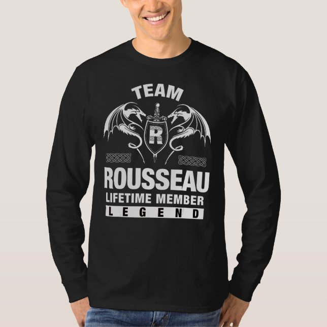 Camiseta Miembro del equipo Rousseau Lifetime (Anverso)