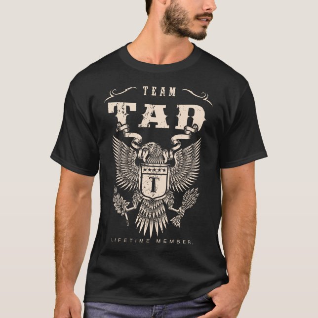 Camiseta Miembro del equipo TAD Lifetime. (Anverso)