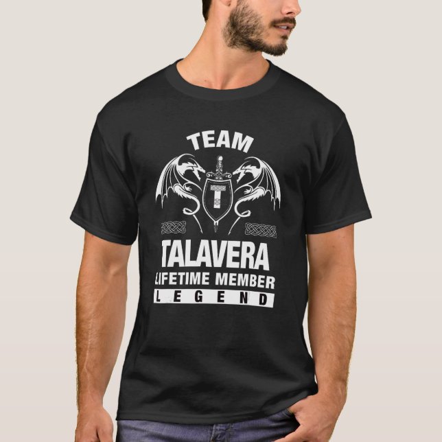 Camiseta Miembro del equipo Talavera de por vida (Anverso)