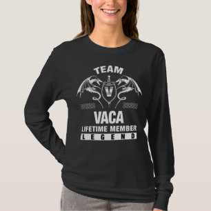 Camiseta Miembro del equipo Vaca de por vida
