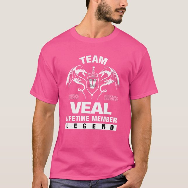 Camiseta Miembro del equipo Veal Lifetime (Anverso)