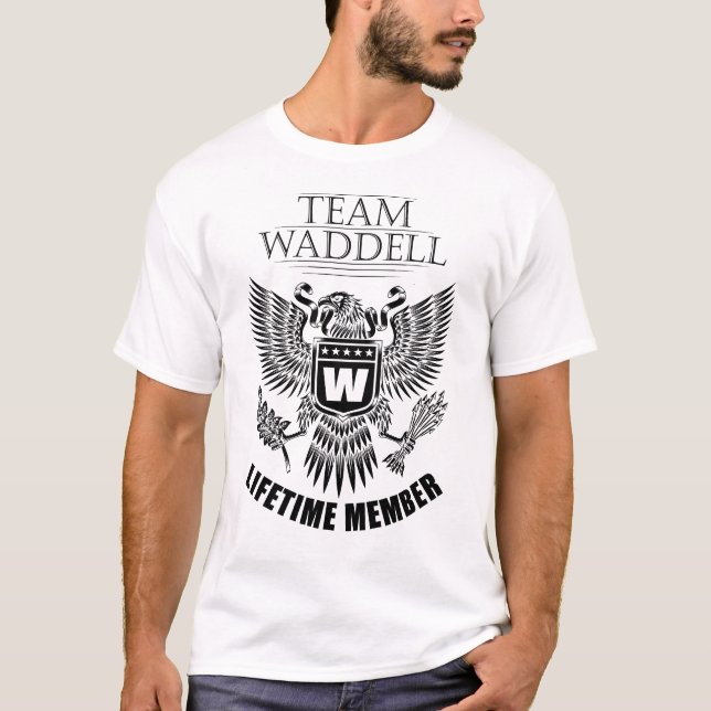 Camiseta Miembro del equipo Waddell Lifetime (Anverso)