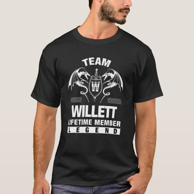 Camiseta Miembro del equipo Willett Lifetime (Anverso)