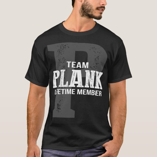 Camiseta Miembro del período de vida de Team PLANK (Anverso)