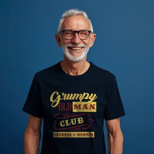 Camiseta Miembro fundador de Grumpy Old Man Club