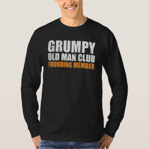 Camiseta Miembro fundador de Grumpy Old Man Club Padre G Fu