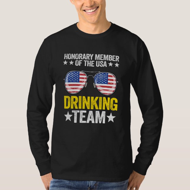 Camiseta Miembro Honorario Del Equipo Estadounidense De Beb (Anverso)
