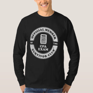 Camiseta Miembro Oficial Del Asesor Contable De Exámenes De