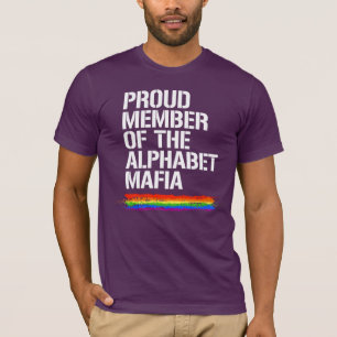 CAMISETA MIEMBRO ORGULLOSO DE LA MAFIA DEL ALFABETO