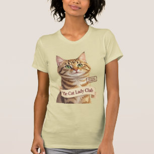 Camiseta Miembro Orgulloso Tabby del Club de las Señoras Ga