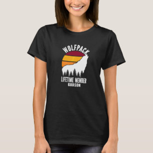 Camiseta Miembro vitalicio de Wolfpack Padrino Wolf Family