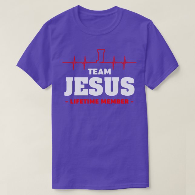 Camiseta Miembros de la vida de Team Jesus (Diseño del anverso)