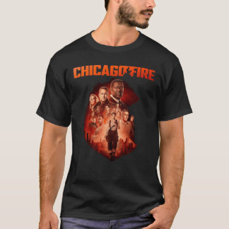 Camiseta miembros del elenco de chicago fire retro