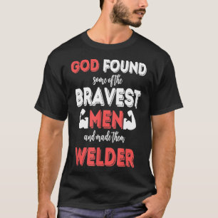 Camiseta Mientras Dios encontró a algunos de los hombres má