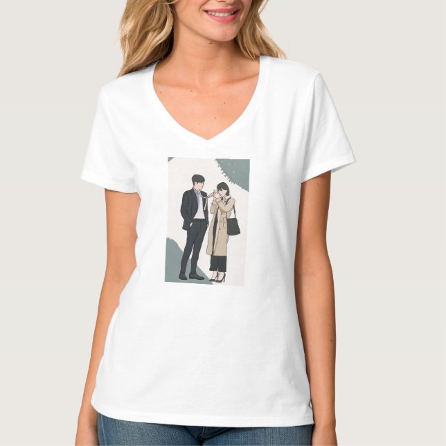 Camiseta Mientras estabas durmiendo drama coreano (Anverso)