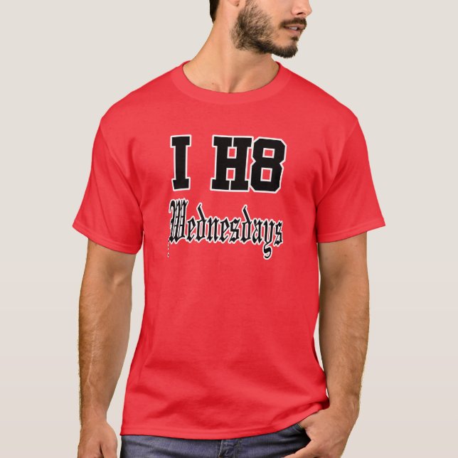 Camiseta miércoles (Anverso)