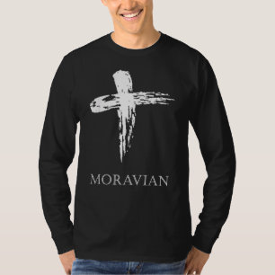 Camiseta Miércoles de Ceniza Moraviana Crucifijo cristiano