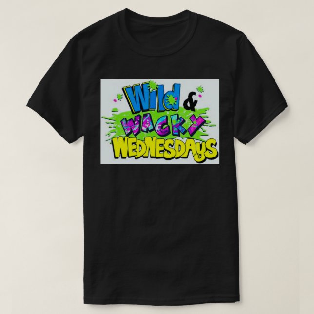 Camiseta Miércoles descabellado (Diseño del anverso)