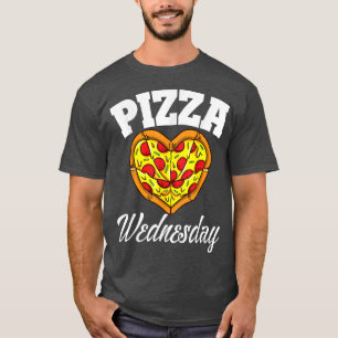 Camiseta Miércoles Pizza Noche Funny Pizza Lover Fast Food5