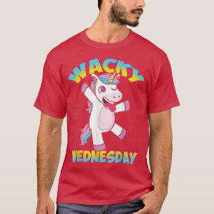 Camiseta Miércoles Wacky Miércoles Zoológico Unicorn Wonder