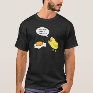 Camiseta Mierda Santa Larry Eres Tú - Chiste De Pollo