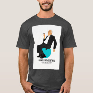 Camiseta Mies van der Rohe Dios está en los detalles 1