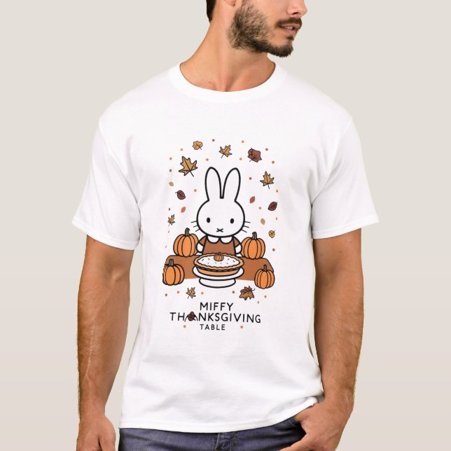 Camiseta Miffy en Acción de Gracias (Anverso)
