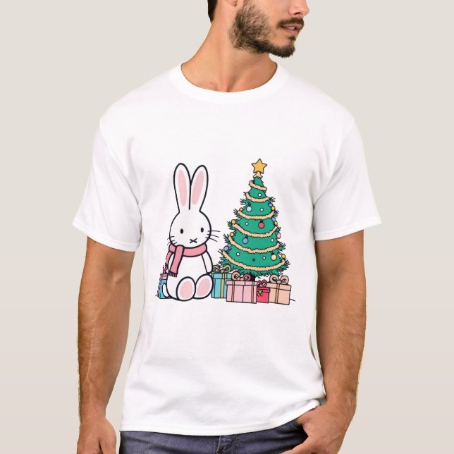 Camiseta Miffy en la mañana de Navidad (Anverso)