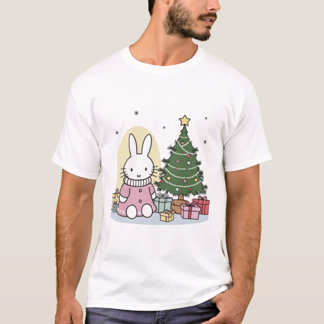 Camiseta Miffy on Christmas Morning (Anverso)