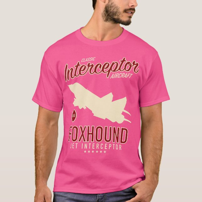 Camiseta Mig-31 Foxhound (Anverso)