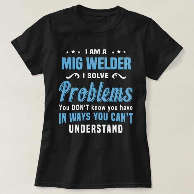 Camiseta Mig Welder (Diseño del anverso)