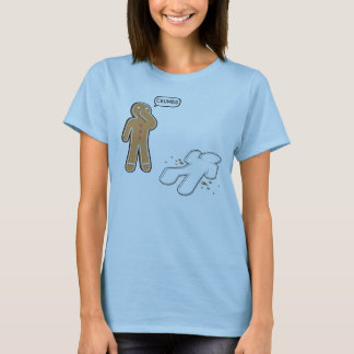 Camiseta MIGAS de la escena del crimen irónica del hombre