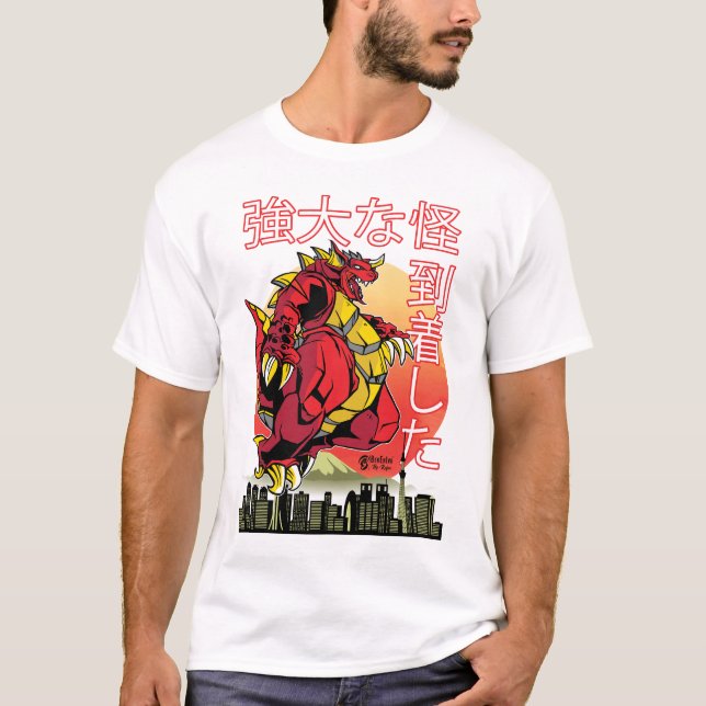 Camiseta Mighty Kaiju Monster (Anverso)